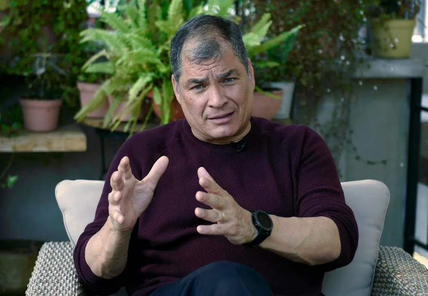 Rafael Correa: “Lo importante es recuperar la patria para el bien común”