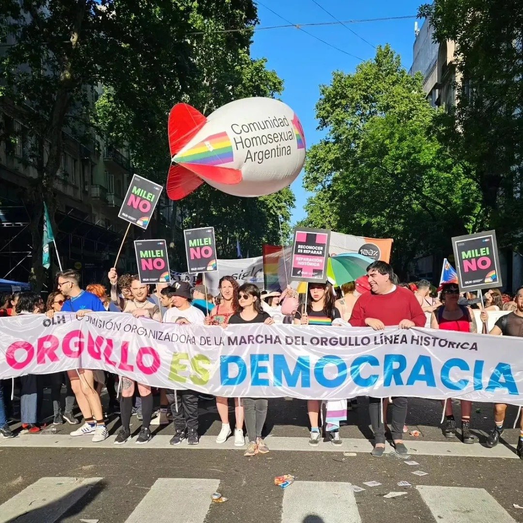 Lucha y orgullo: La Comunidad Homosexual Argentina conmemora 40 años de trayectoria