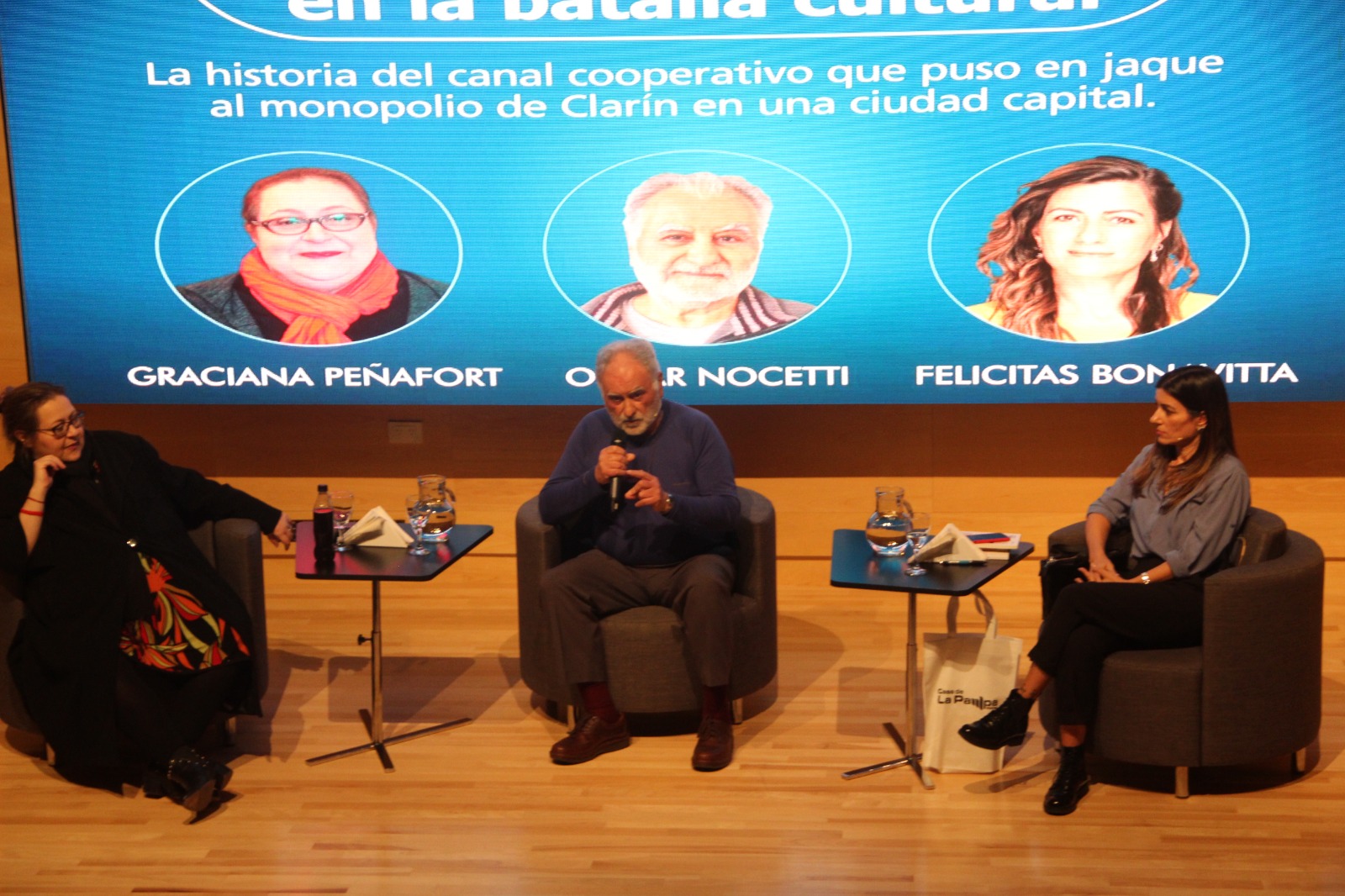 Las cooperativas dan pelea: Una charla necesaria en el Centro Cultural Carrillo