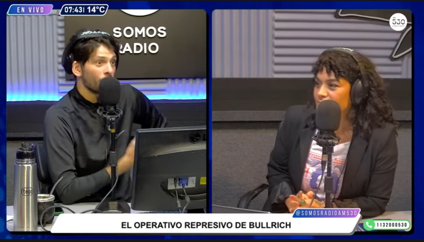 El operativo represivo de Bullrich