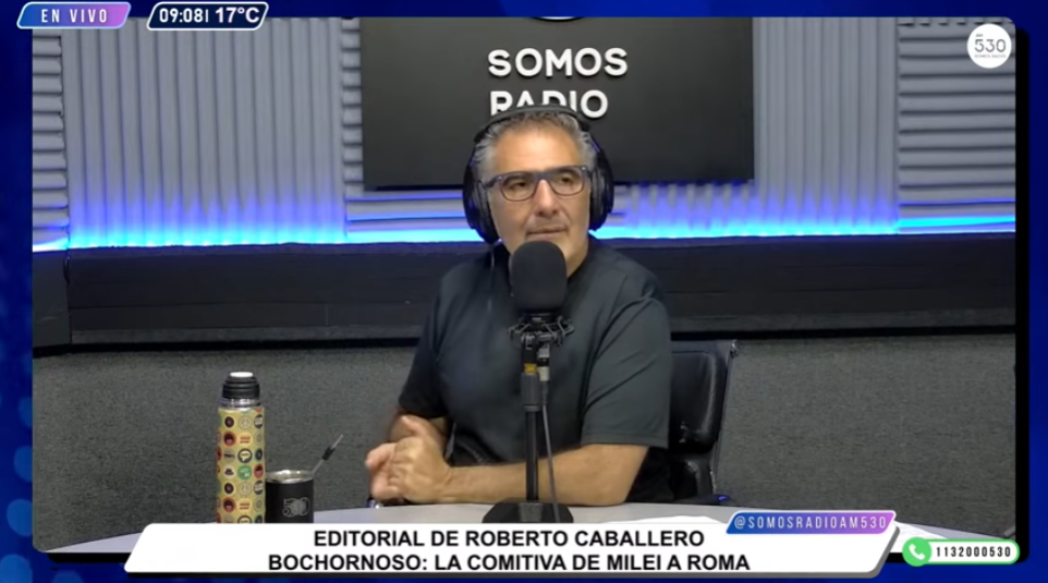 Bochornoso: la comitiva de Milei a Roma