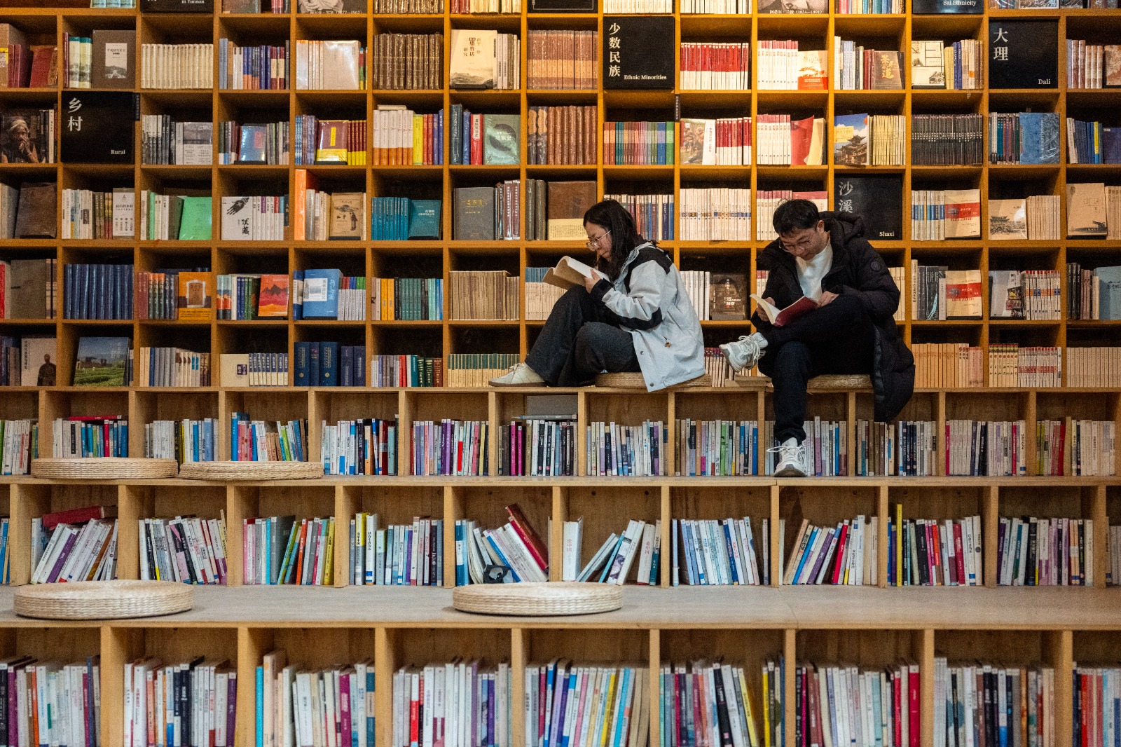 Los libros no muerden en China: se leen 15.500 por minuto