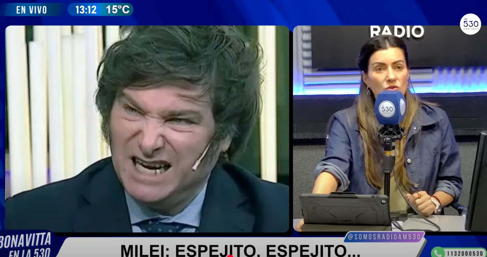 «Milei: espejito, espejito…»