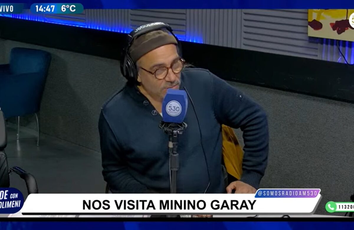 Minino Garay en La Tarde con Carlos Polimeni