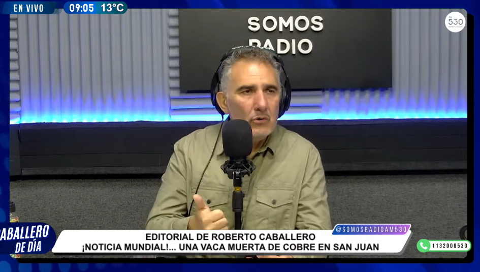 ¡Noticia mundial! Una Vaca Muerta de cobre en San Juan