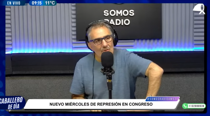 Nuevo miércoles de represión en Congreso