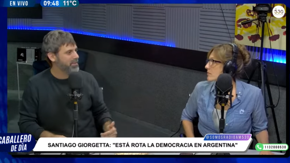 Conversatorio junto a Caballero, Giorgetta y Ottaviano