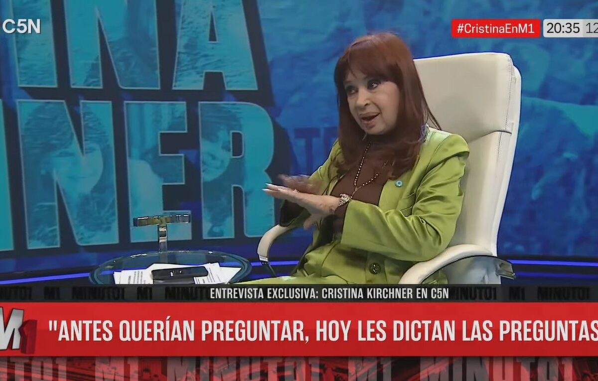 Cristina Kirchner confirmó que será candidata en la provincia de Buenos Aires