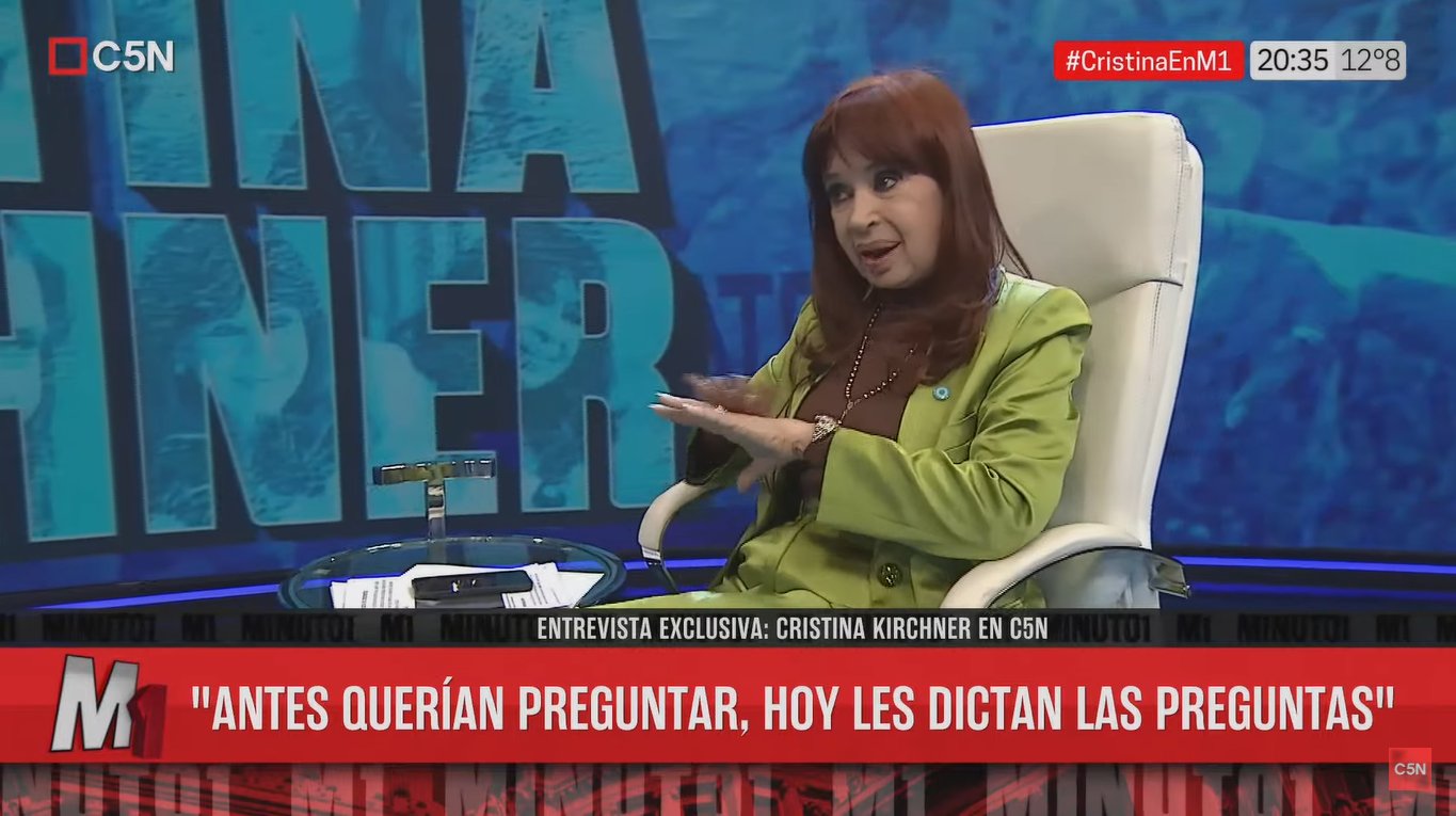 Cristina Kirchner confirmó que será candidata en la provincia de Buenos Aires