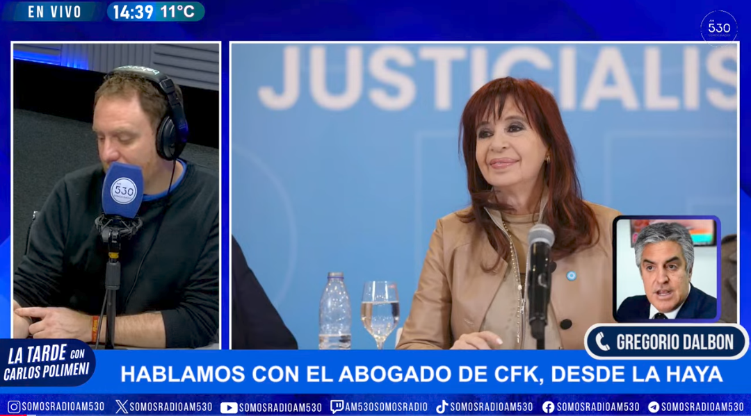 «Proscribir a Cristina es proscribir a todos los que pensamos diferente al gobierno»