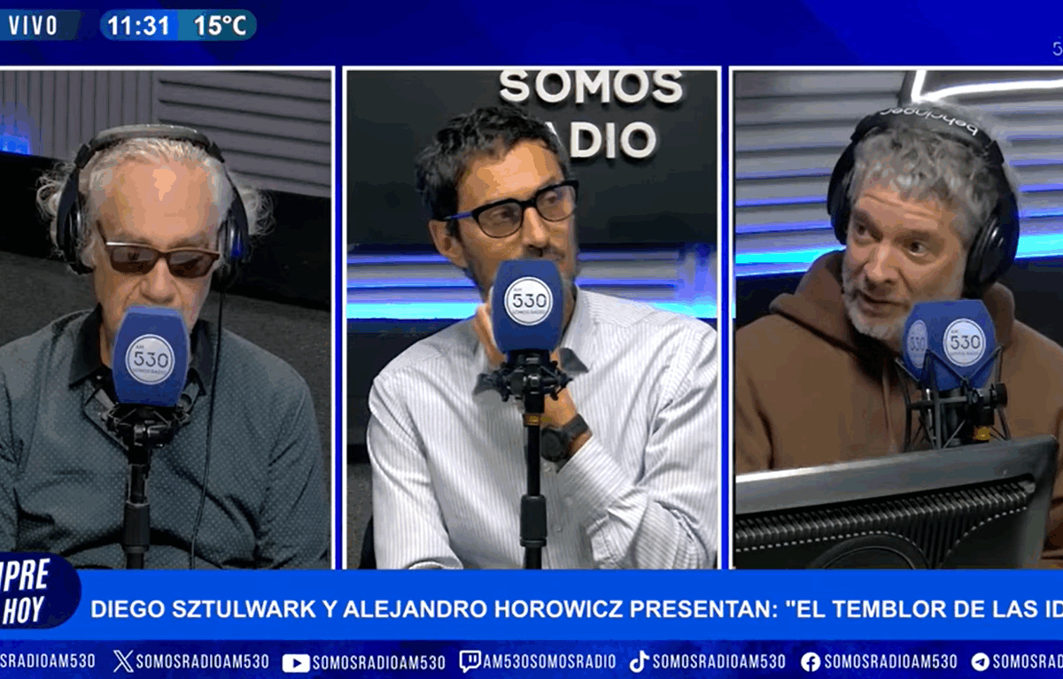 «El temblor de las ideas», con Daniel Tognetti, Diego Sztulwark y Alejandro Horowicz