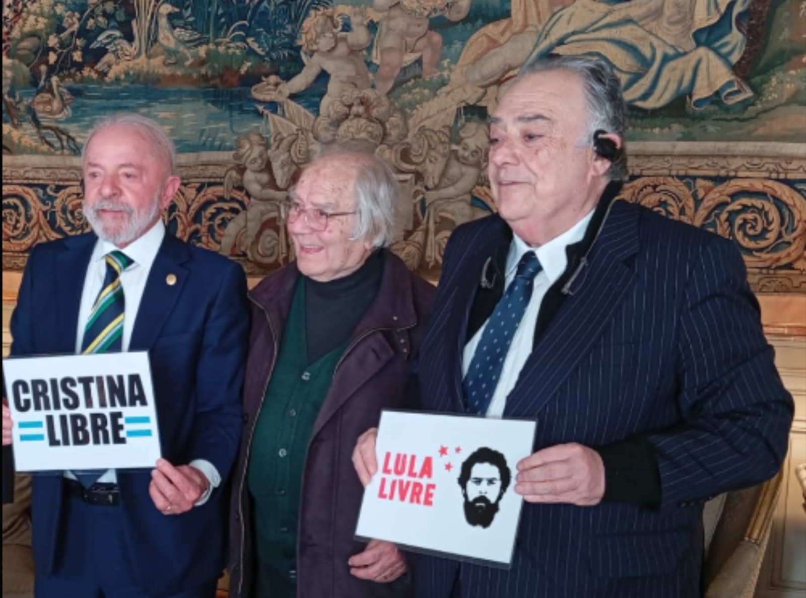 Valdés: «Lula nos dijo que fue a visitar a Cristina porque cree en su inocencia»