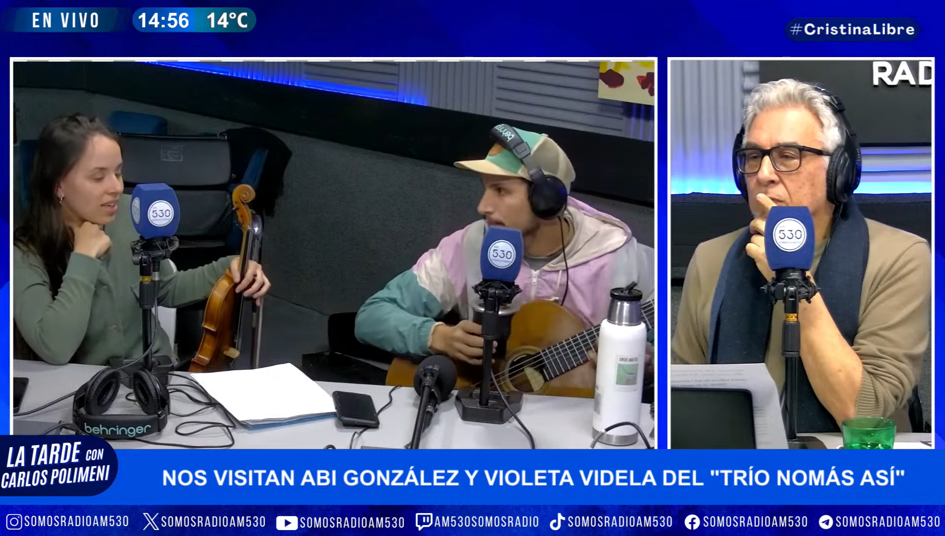 Folclore del siglo XXI con el trío Nomás Así