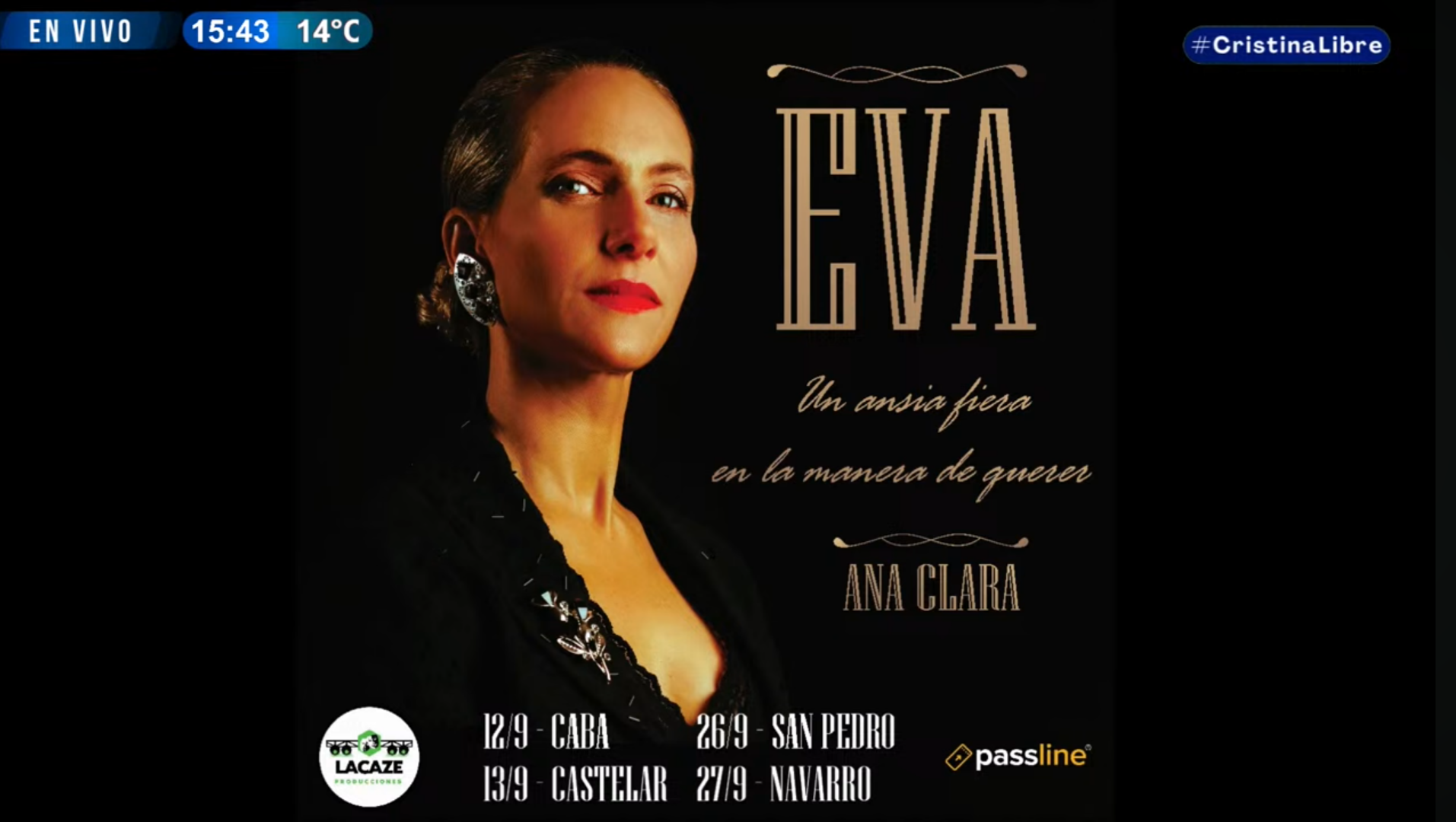 «En la obra hay un diálogo muy profundo de Eva consigo misma»