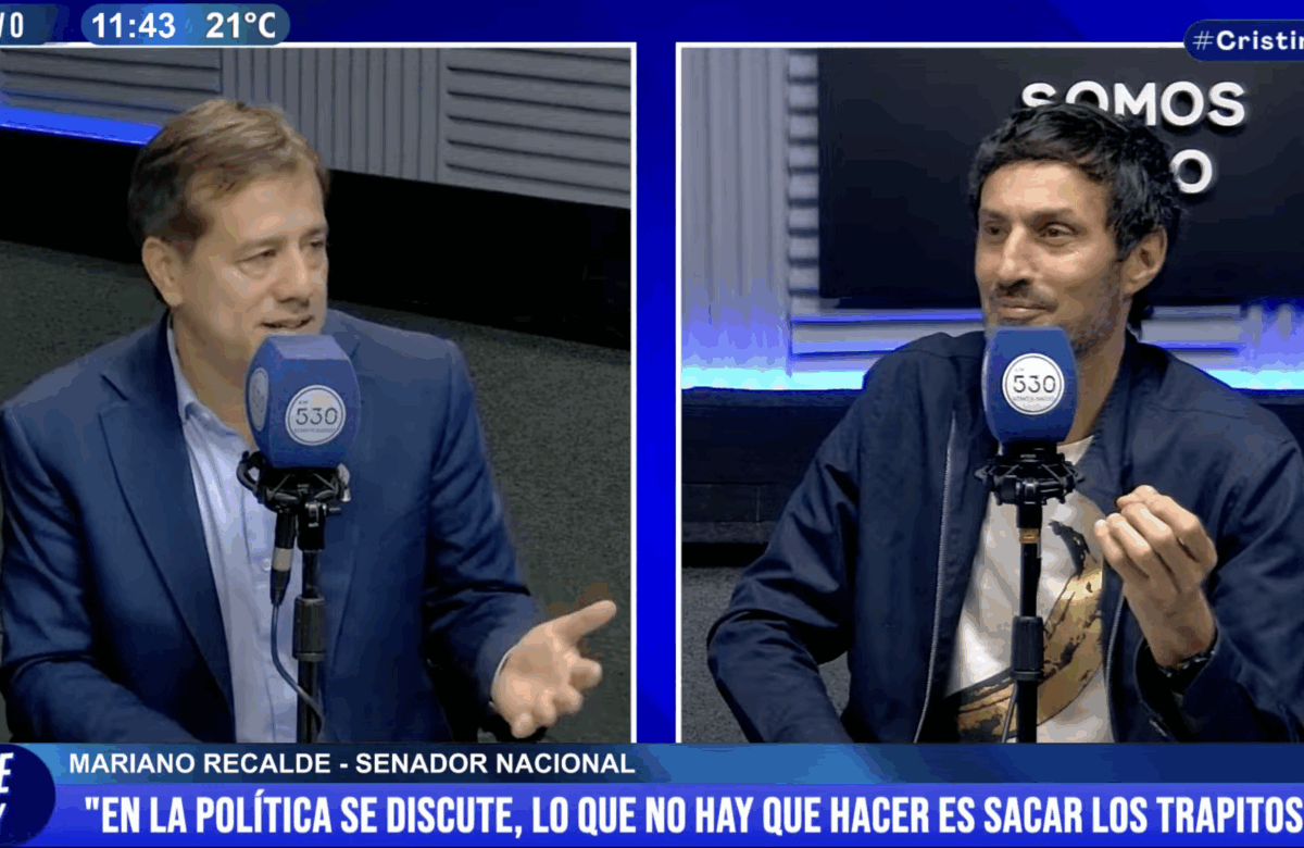 Mariano Recalde con Daniel Tognetti