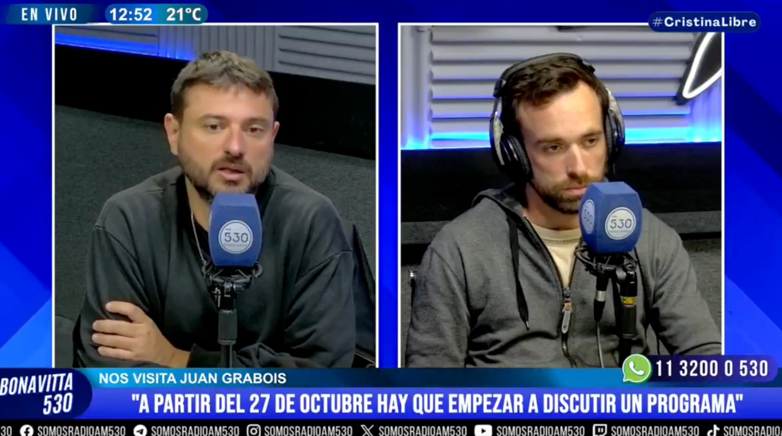 Juan Grabois: «Estamos ante un régimen ilegítimo y proscriptivo»