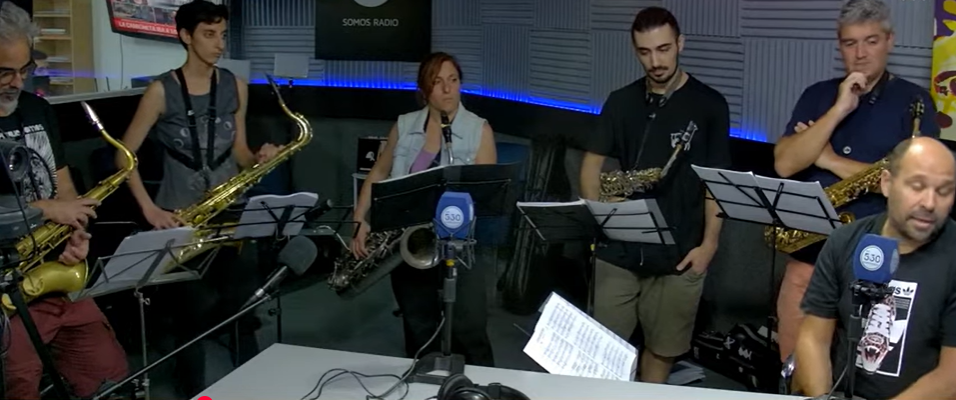 Sebastián Zanetto e IPACAÁ ATY: Quinteto de Saxofones en vivo