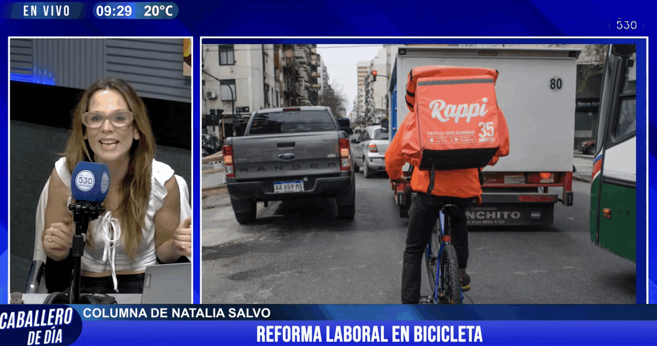 Reforma laboral en bicicleta