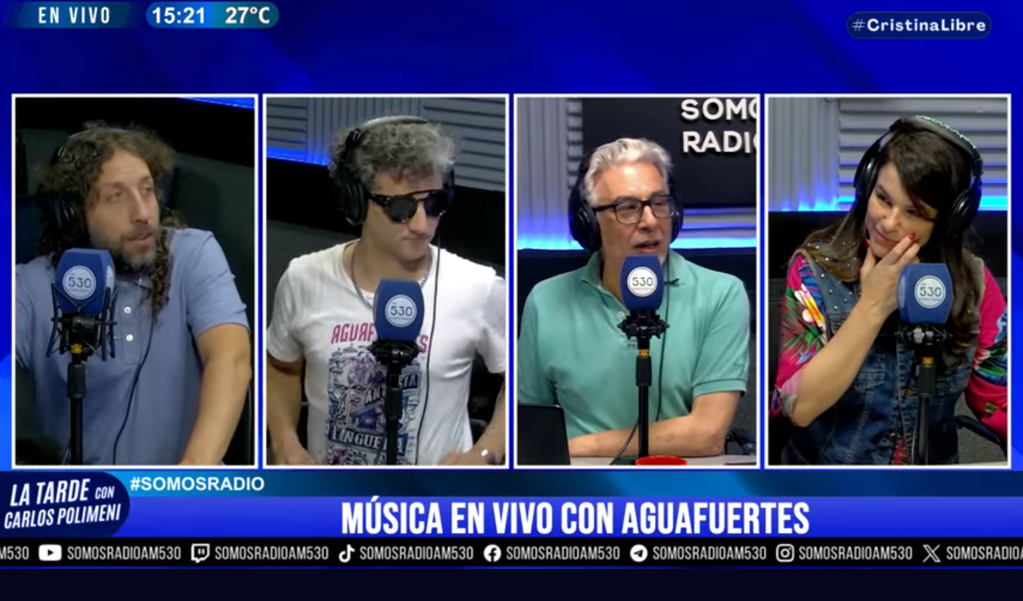 Aguafuertes en La Tarde Con Carlos Polimeni