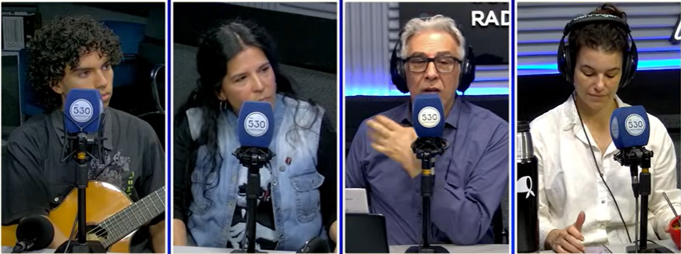 Claudia Moreno en La Tarde Con Carlos Polimeni