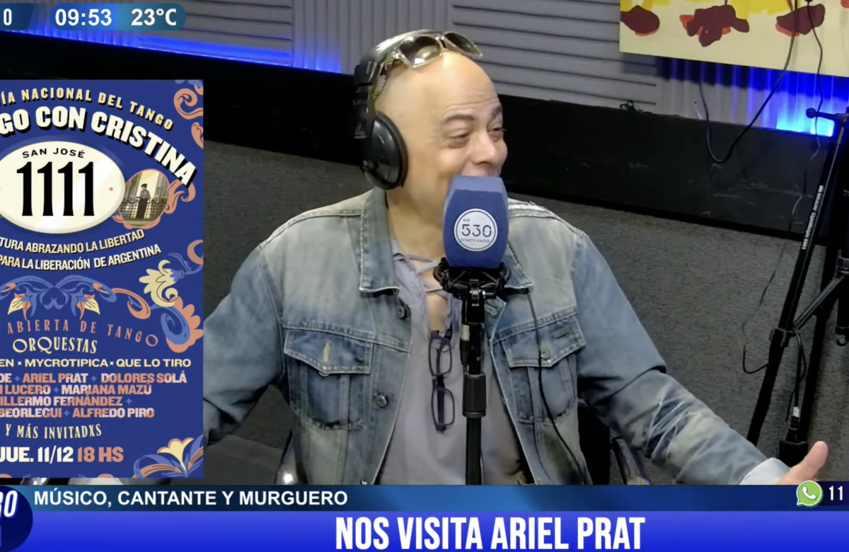 “El tango te espera y te espera libre, Cristina”