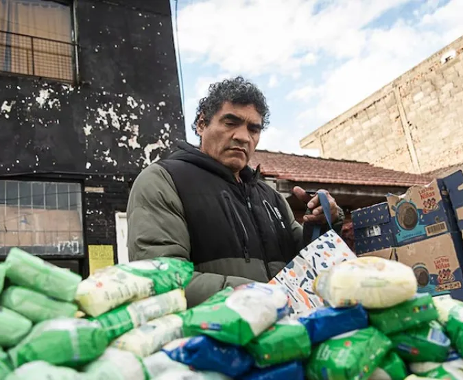 «Se triplicó la cantidad de gente que va a los comedores»
