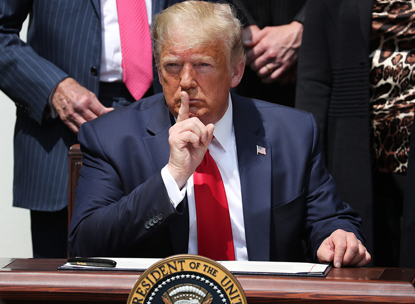 Donald Trump, emperador de Occidente