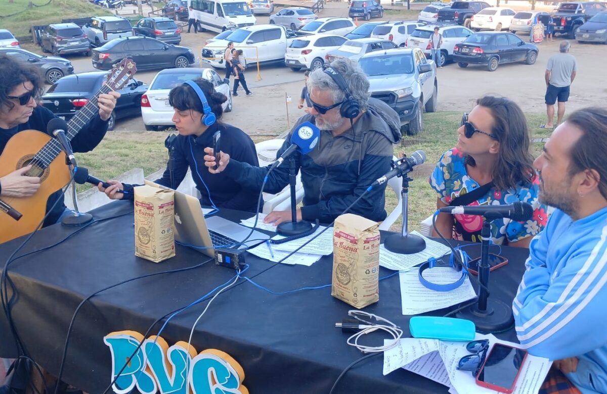 Luis Salinas y Laura Azcurra en Somos Playa