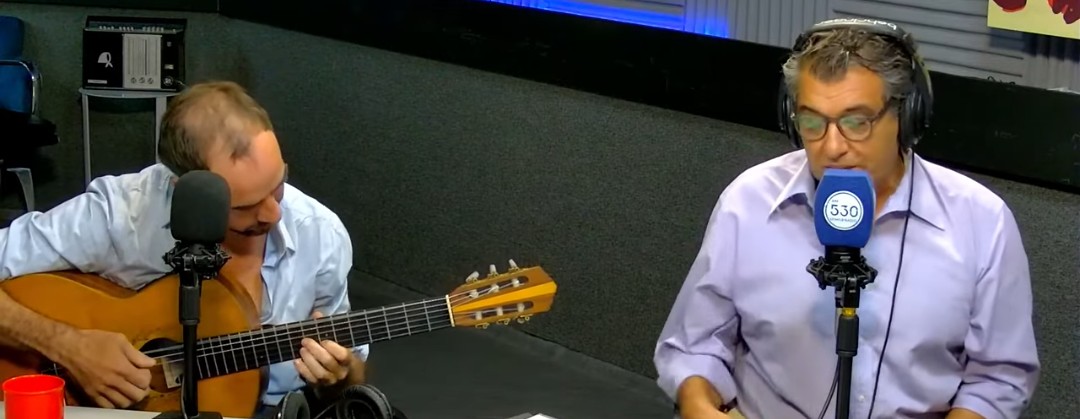 Lázaro Cócaro y Guille Butler en La Tarde Con Carlos Polimeni