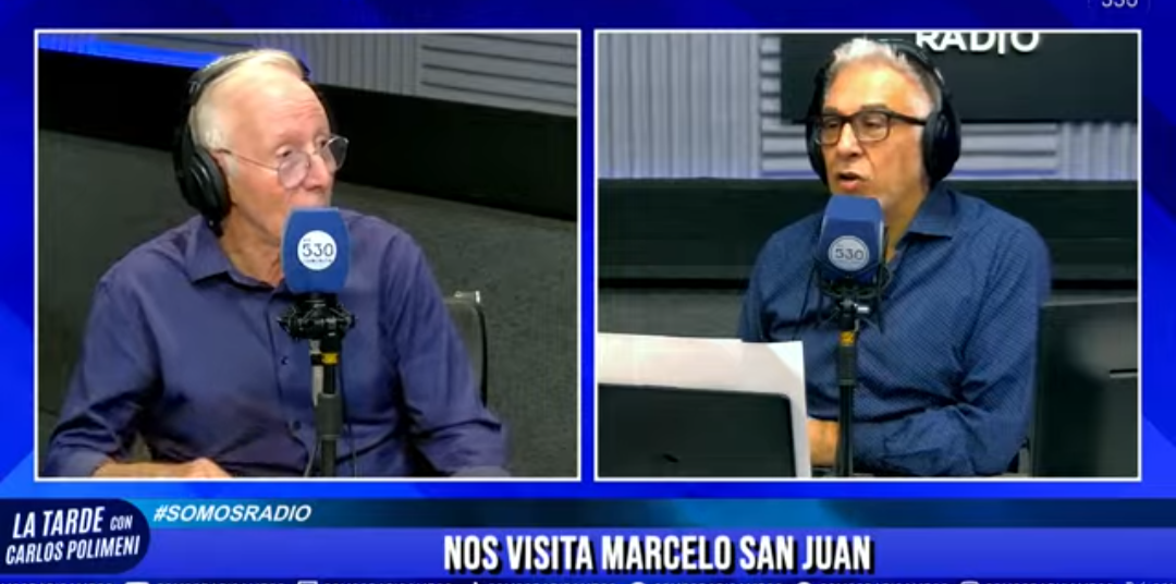 Marcelo San Juan en La Tarde Con Carlos Polimeni