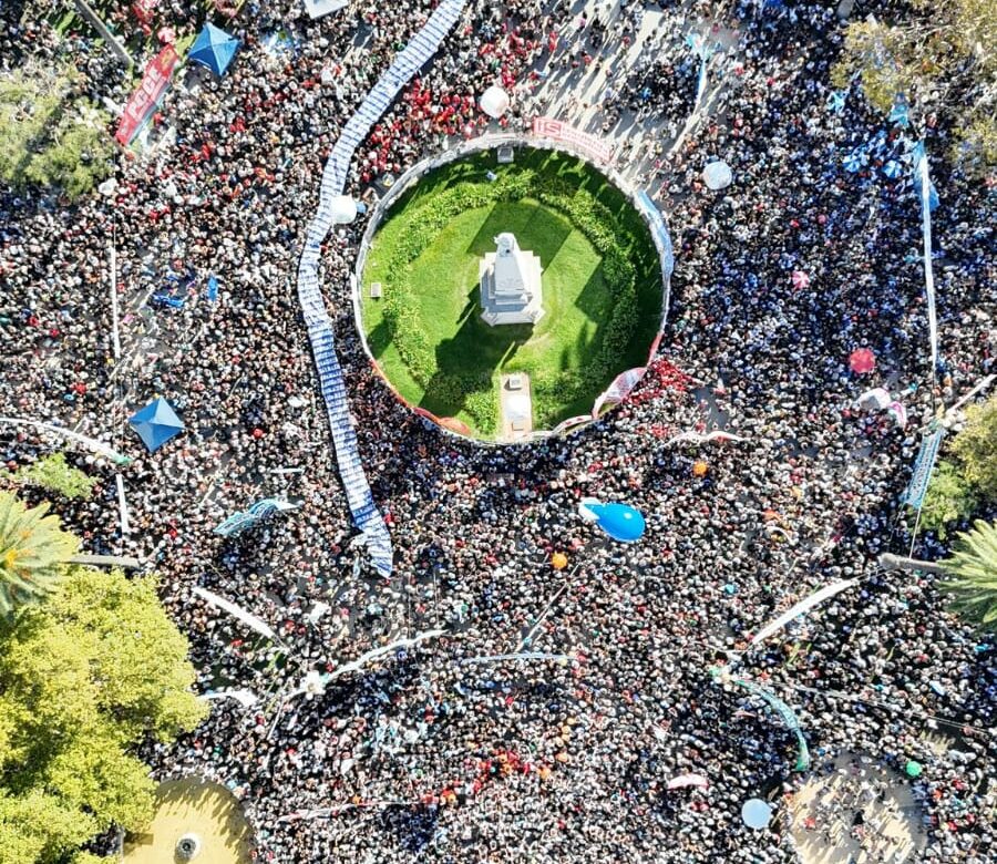“La marcha fue una demostración de que se puede cambiar este presente”