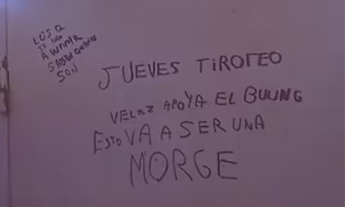 Amenazas en las escuelas: violencia sí, educación no