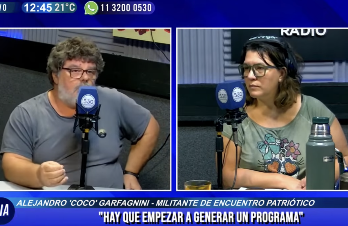 “Tenemos una gran oportunidad desde el peronismo de hacernos cargo de la Argentina»