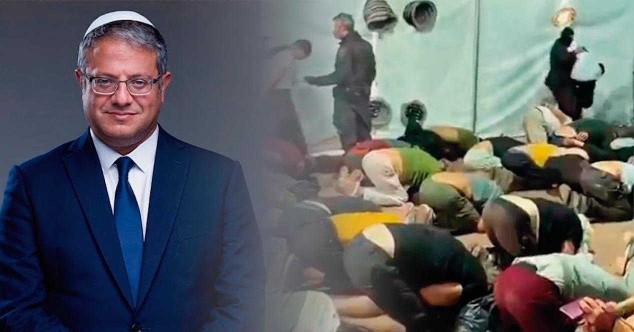 Ministro israelí humilla a miembros de una flotilla humanitaria