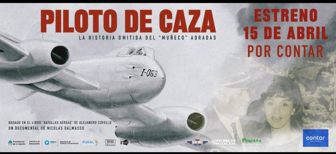Adradas, piloto de caza