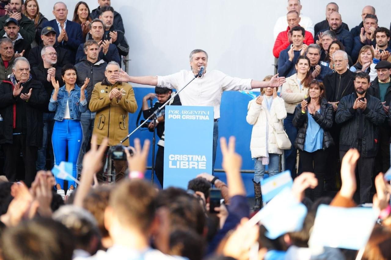 Máximo: “Queremos a Cristina de candidata y no a candidatos por default”