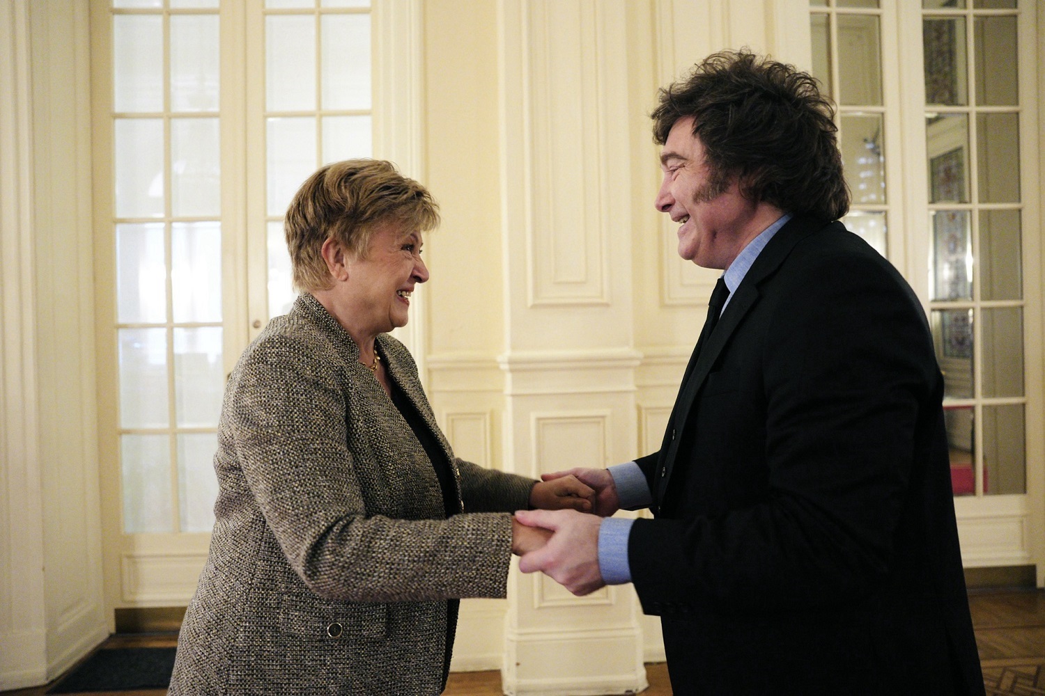 Milei recibió a Kristalina Georgieva