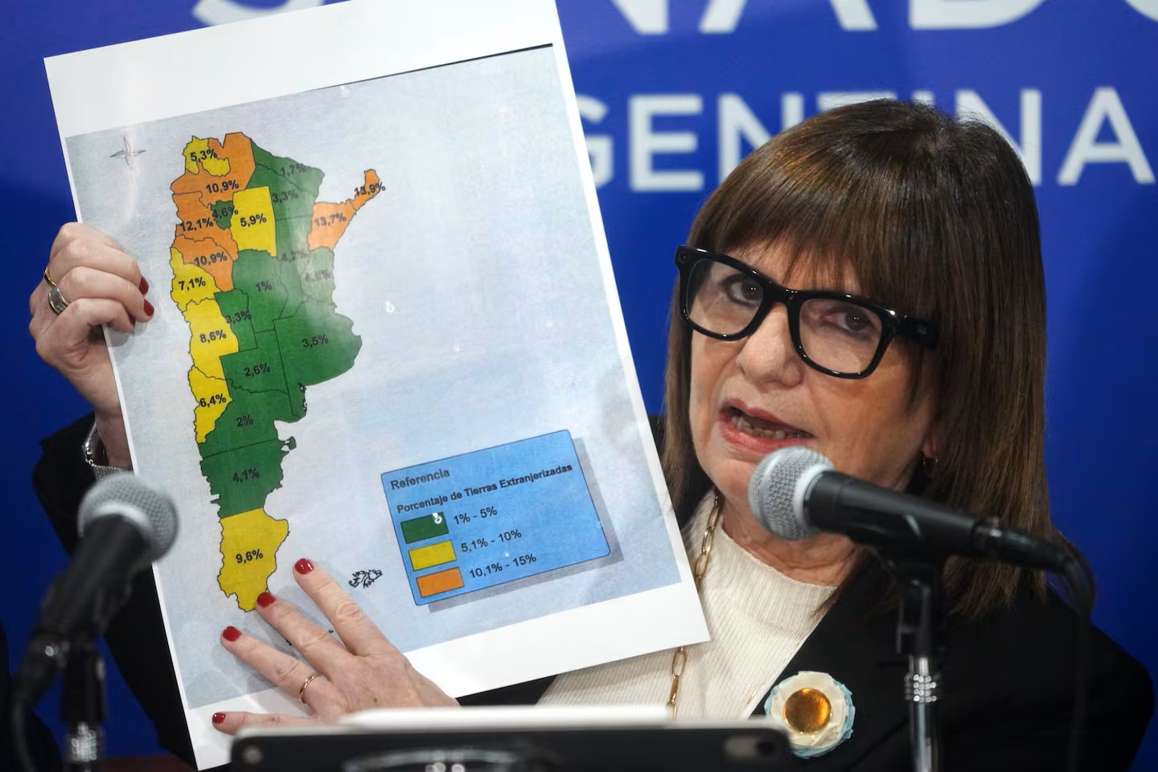 Ley de Tierras: «Van cambiando el proyecto a medida que buscan los votos»