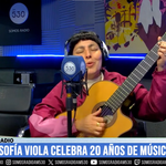 Sofía Viola celebra 20 años con la música en La Tarde Con Carlos Polimeni
