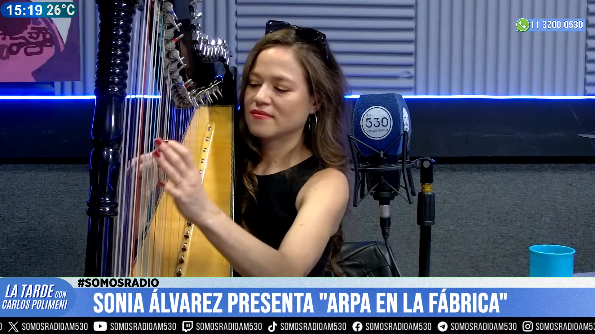 Sonia Álvarez presenta «Arpa en la fábrica»