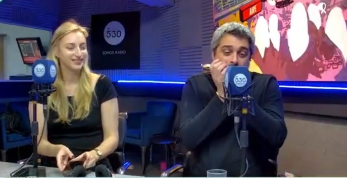 Franco Luciani y Victoria Birchner «como en casa»