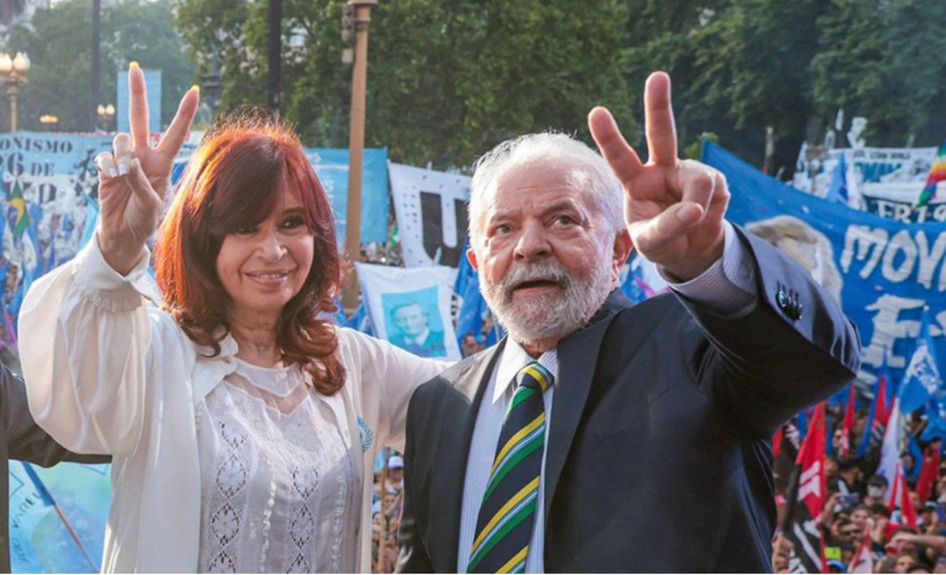 Mensaje de Cristina a Lula: “Fue un auténtico 17 de octubre electoral”