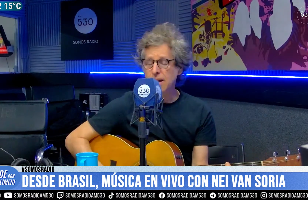 Nei Van Soria en La Tarde Con Carlos Polimeni