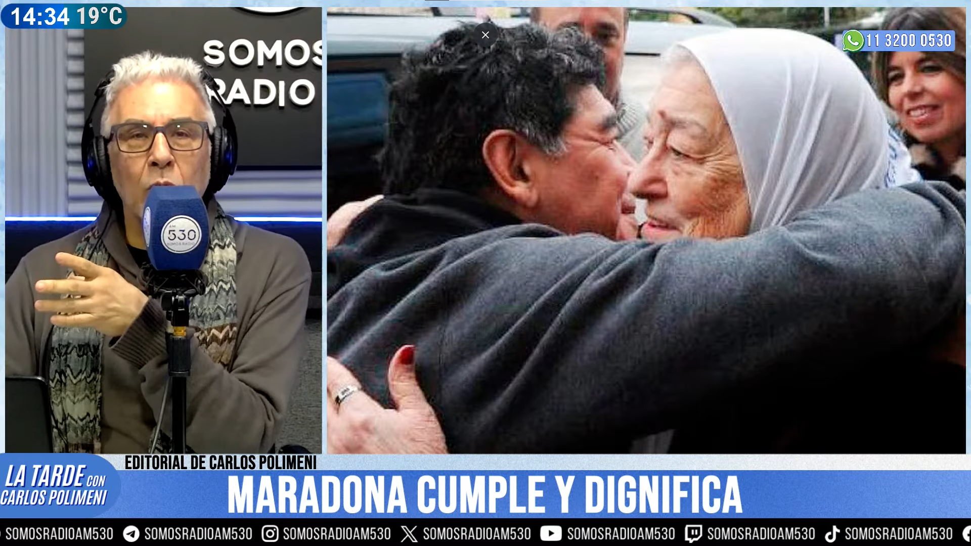 Maradona cumple y dignifica